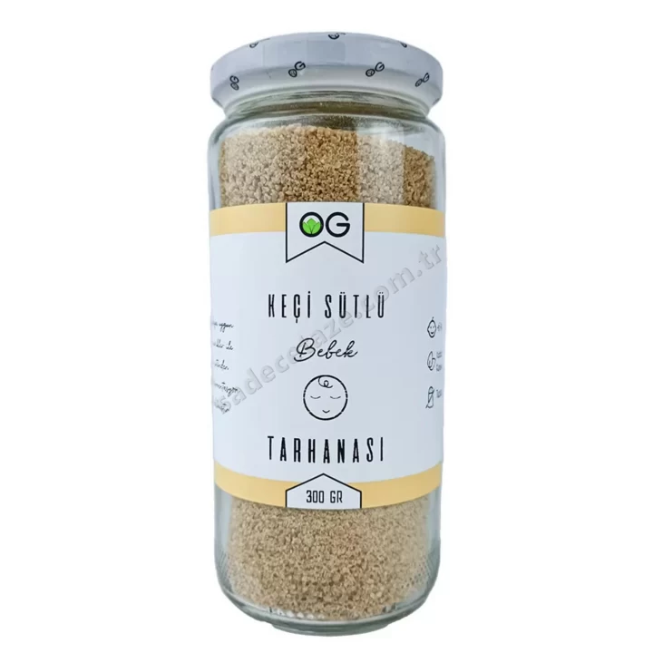 Og Naturel Keçi Sütlü Bebek Tarhanası-6 Ay 300 Gr