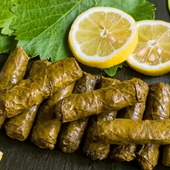 El Yapımı Pişmiş Yaprak Sarması 1Kg resim 1