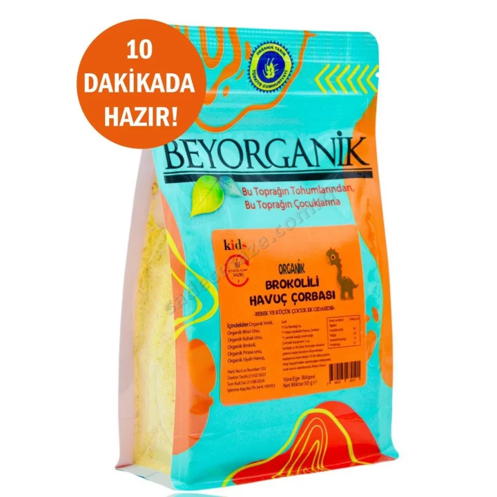 Beyorganik Brokolili Havuç Çorbası