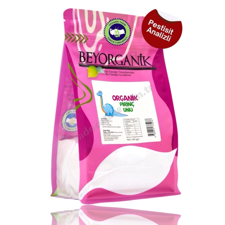 Beyorganik Pirinç Unu 500 Gr