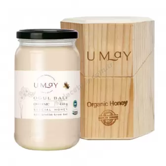 Umay Organik Oğul Balı Özel Krem Bal 450 Gr resim 1