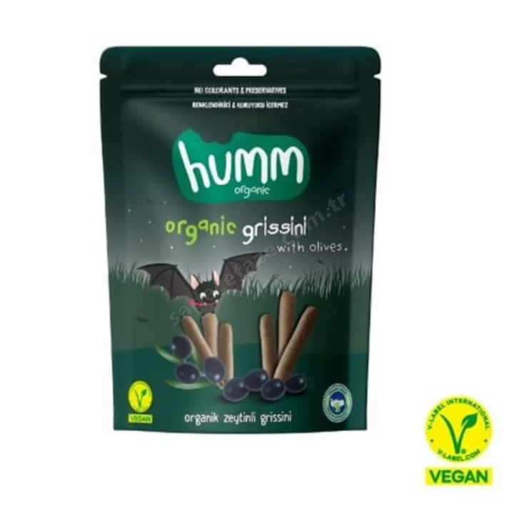Organik Vegan Zeytinli Grisini