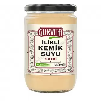 Gurvita İlikli Kemik Suyu Sade 660 Ml resim 1