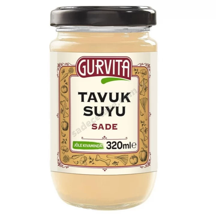Gurvita Tavuk Suyu Sade 320 Ml