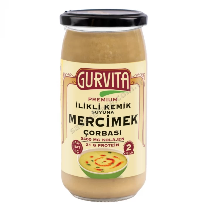 Gurvita Premium Mercimek Çorbası 370Ml