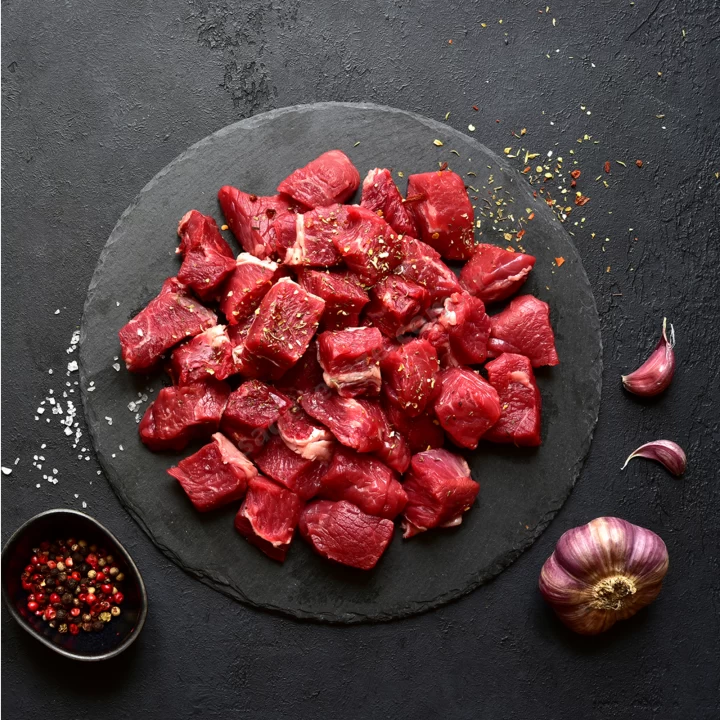 Feyz Çiftliği Dana Kuşbaşı 500Gr