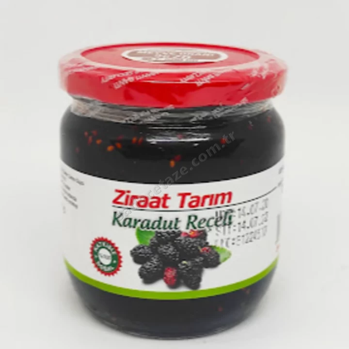 Ziraat Tarım Extra Geleneksel Karadut Reçeli 500Gr
