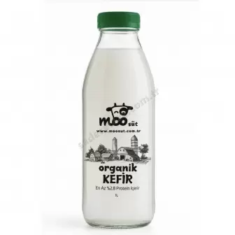 Moo Organik Sade Kefir 1000Gr resim 1