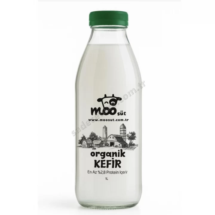 Moo Organik Sade Kefir 1000Gr