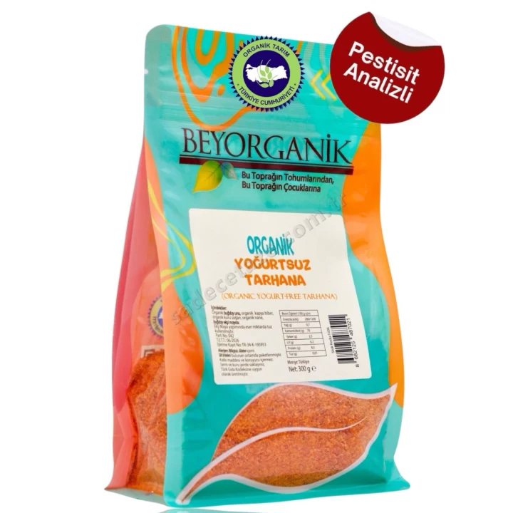 Beyorganik Yoğurtsuz Bebek Tarhanası Vegan 300 Gr
