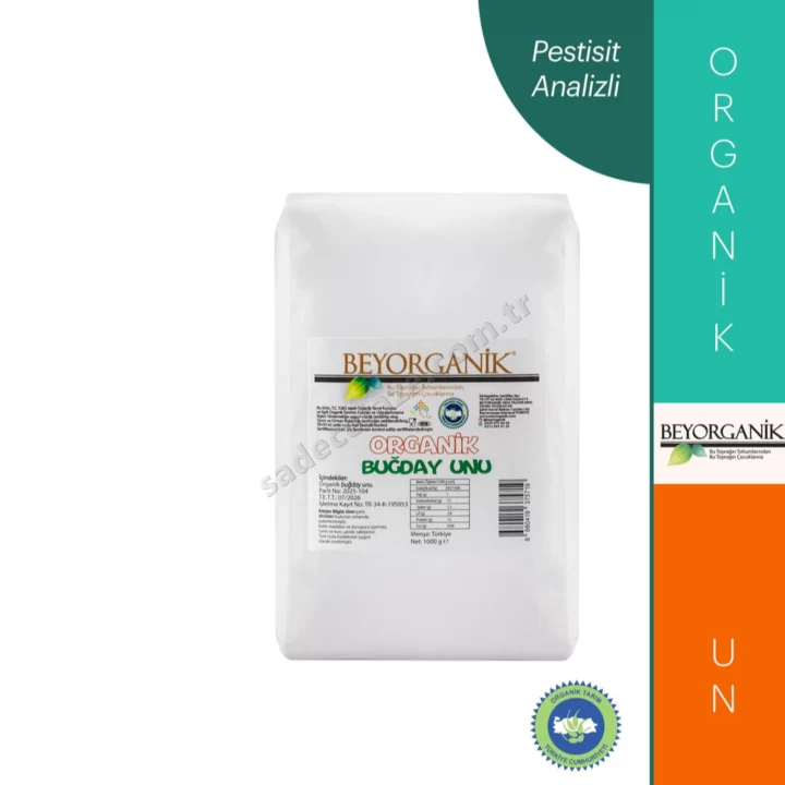 Beyorganik Buğday Buğday Unu-Özel Amaçlı 1Kg