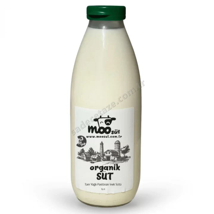 Moo Organik İnek Sütü 1L
