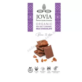 Jovia Organik Sütlü Çikolatalı-Karamel-Deniz Tuzlu resim 1