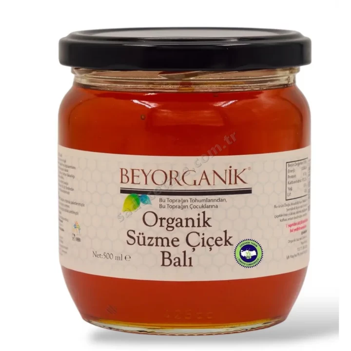 Beyorganik Organik Süzme Bal 500 Gr