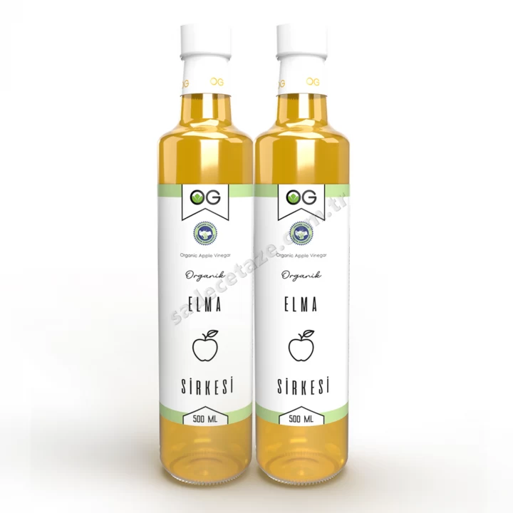 Og Naturel 2 Adet Organik Elma Sirkesi 500 Ml