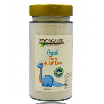 Beyorganik Tam-Yulaf Unu-Cam Kavanoz 250 Gr resim 1