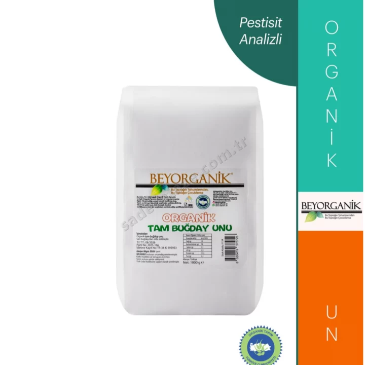 Beyorganik Tam Buğday Unu 1Kg