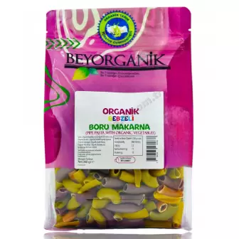 Beyorganik Organik Sebzeli Boru Makarna resim 1