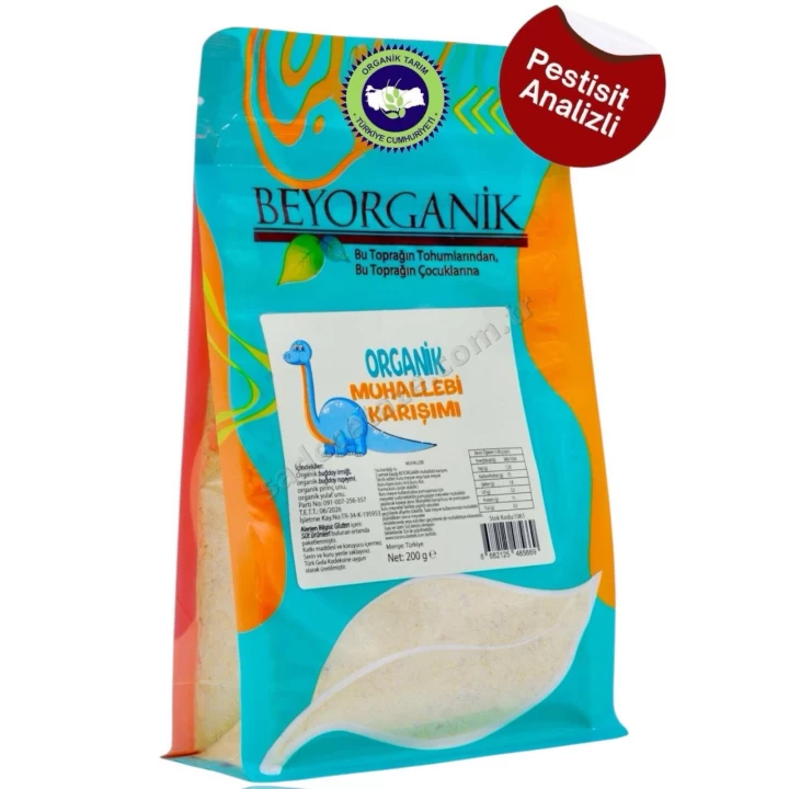 Beyorganik Muhallebi Karışımı 200 Gr