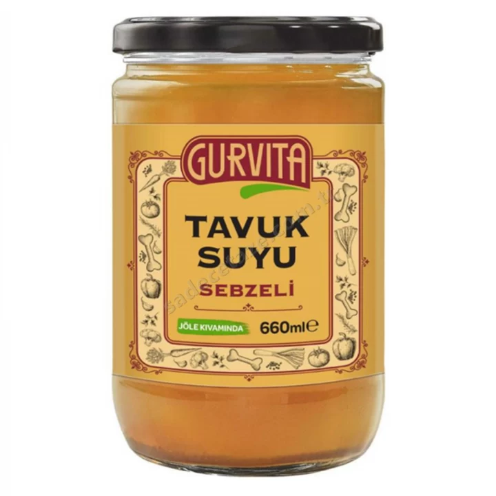 Gurvita Tavuk Suyu Sebzeli 660 Ml