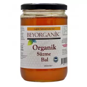 Beyorganik Organik Süzme Bal 850 Gr resim 1