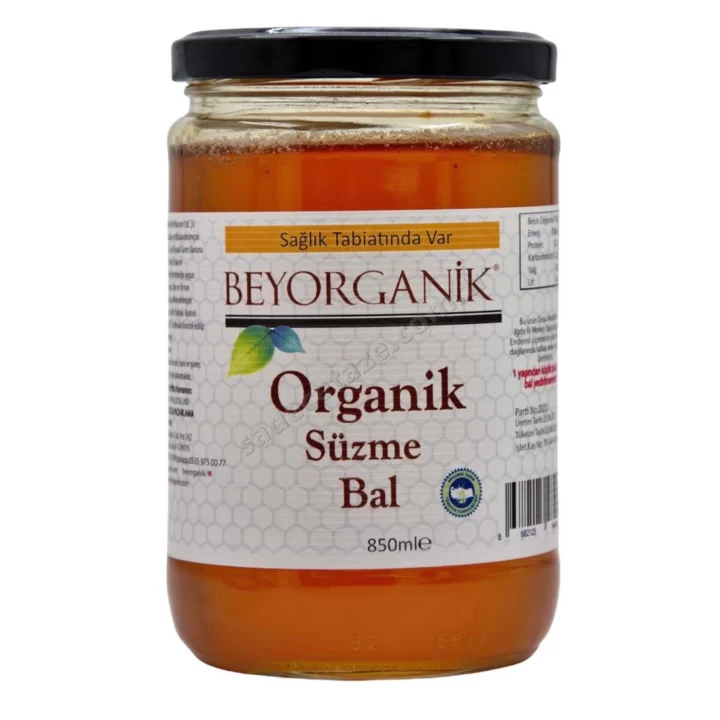 Beyorganik Organik Süzme Bal 850 Gr