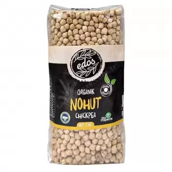Edos Organik Nohut 1 Kg resim 1
