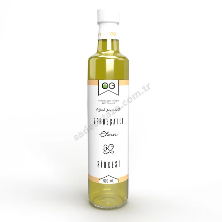 Og Naturel Zerdeçallı Elma Sirkesi 500Ml