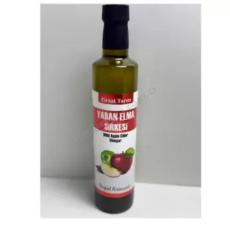 Ziraat Tarım Yabani Elma Sirkesi 500Ml resim 1