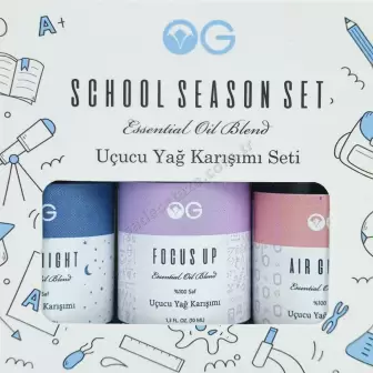 Og Naturel School Season Uçucu Yağ Karışımı Seti resim 1