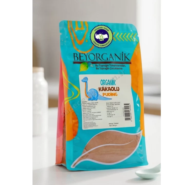 Beyorganik Organik Kakaolu Bebek Pudingi 200 Gr
