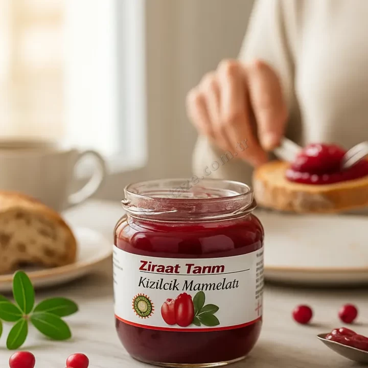 Ziraat Tarım Şeker İlavesiz Kızılcık Marmelat
