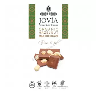 Jovia Organik Sütlü Çikolatalı-Fındıklı resim 1