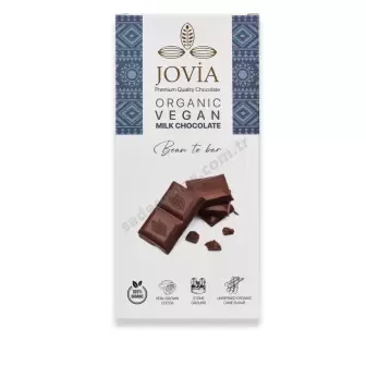Jovia Organik Vegan Sütlü Çikolata resim 1