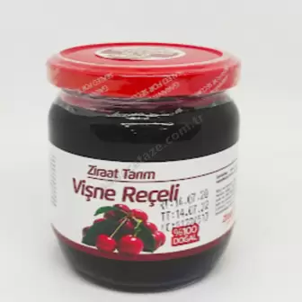 Ziraat Tarım Extra Geleneksel Vişne Reçeli 500 Gr resim 1