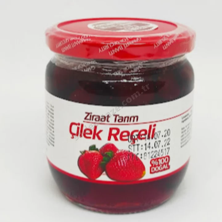 Ziraat Tarım Extra Geleneksel Çilek Reçeli 500 Gr