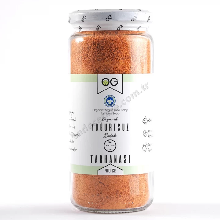 Og Naturel Organik Yoğurtsuz Bebek Tarhanası 400Gr