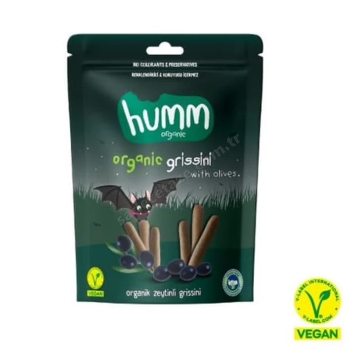 humm Organik Zeytinli Grissini
