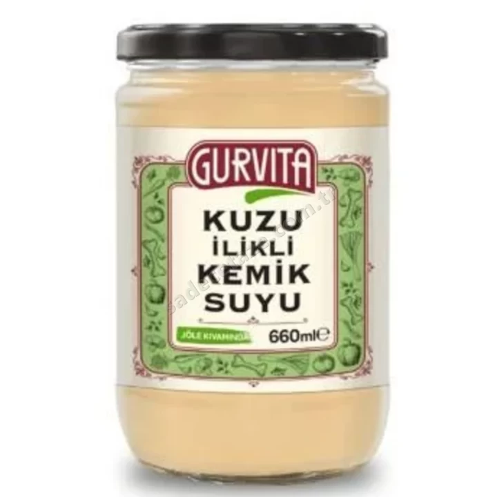 Gurvita Kuzu İlikli Kemik Suyu 660 Ml