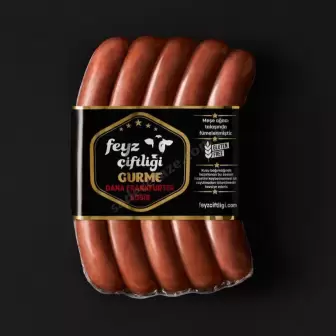 Feyz Çiftliği Dana Sosis 1Kg resim 1