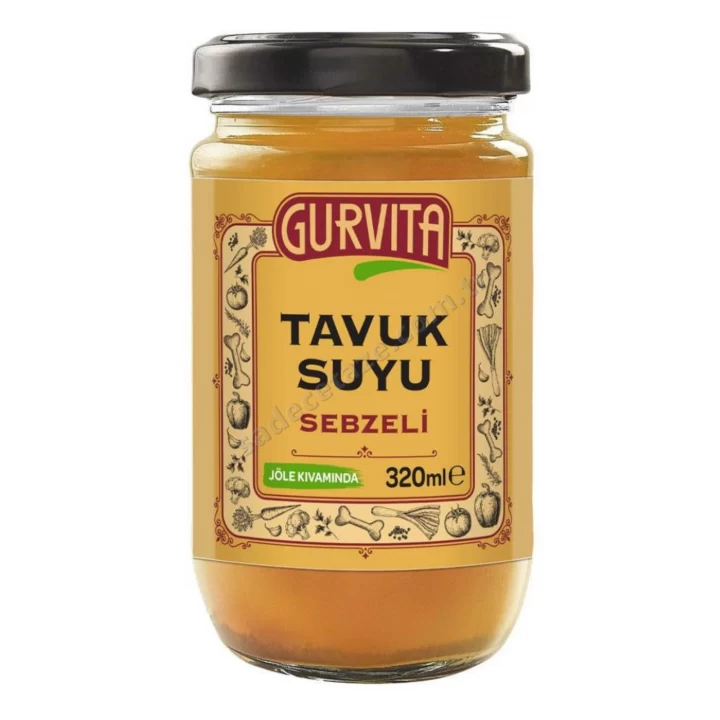 Gurvita Tavuk Suyu Sebzeli 320 Ml