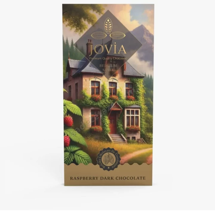 Jovia Frambuazlı Bitter Çikolata