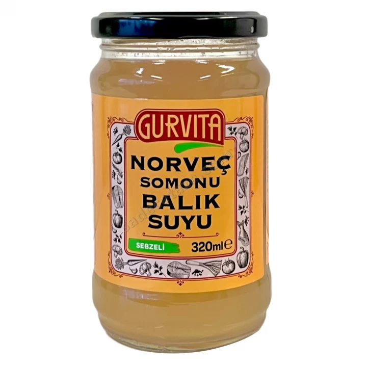 Gurvita Norveç Somunu Balık Suyu 320Ml