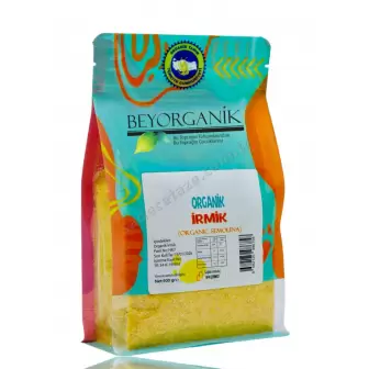 Beyorganik İrmik Kalın 500 Gr resim 1