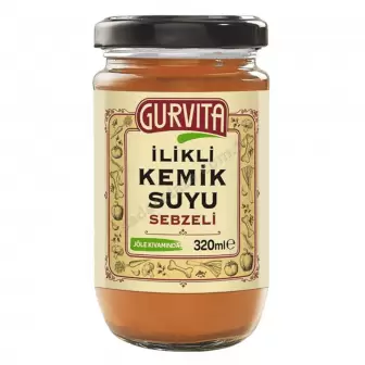 Gurvita İlikli Kemik Suyu Sebzeli 320 Ml resim 1