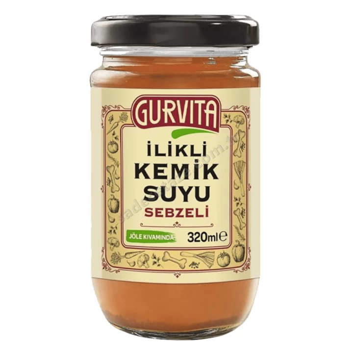 Gurvita İlikli Kemik Suyu Sebzeli 320 Ml
