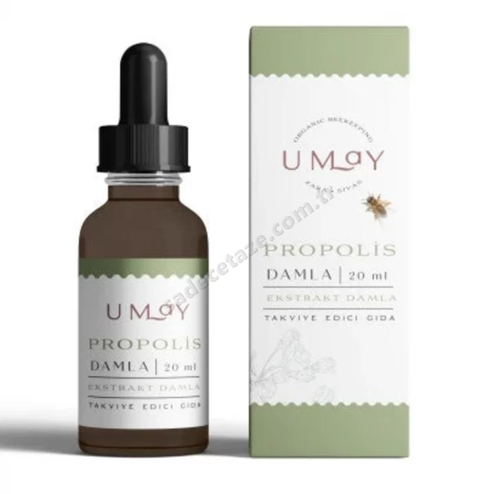 Umay Organik Propolis Alkol Bazlı Damla 20Ml