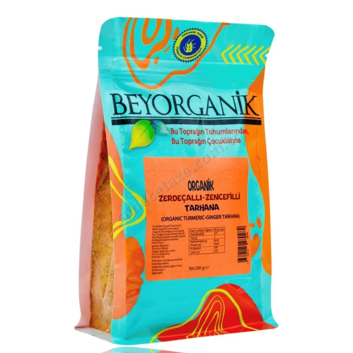 Beyorganik Zencefilli Zerdeçallı Tarhana 300 Gr
