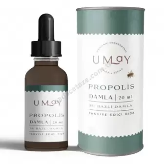 Umay Organik Propolis Damla Su Bazlı 20Ml resim 1