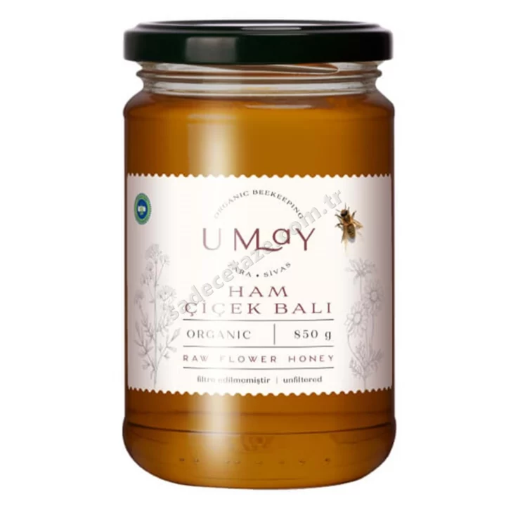 Umay Organik Ham Çiçek Balı 850Gr
